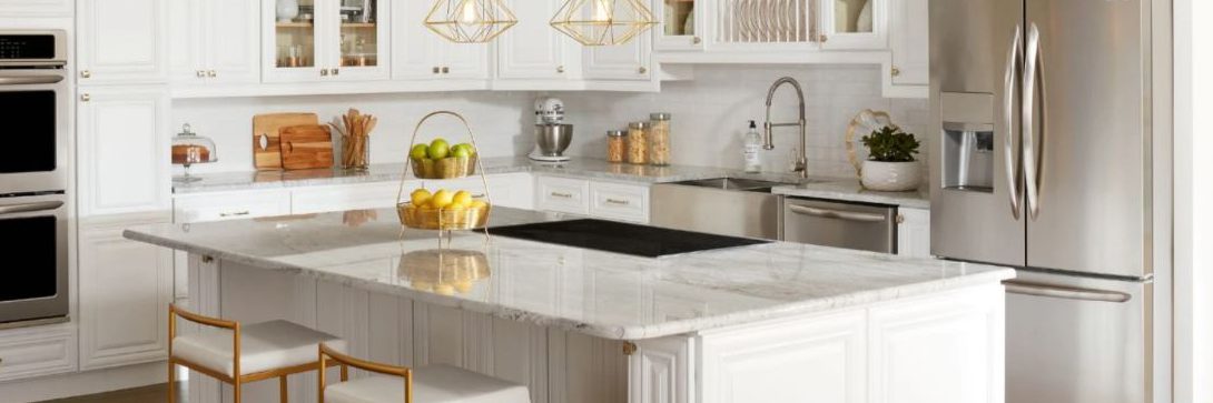 Aspen White kitchen