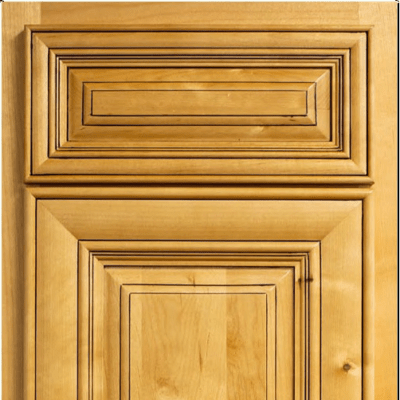 Bathroom Cabinet Door Sample of Mellow Glaze Style Assembled Cabinets