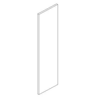 Ideal Gray Fridge Panel - .75" W x 96" H x 24" D