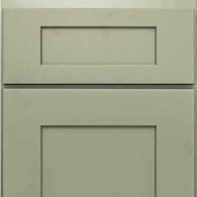 Kitchen Cabinet Door Sample of Fresh Sage Shaker Style Ready to Assemble (RTA)  Cabinets