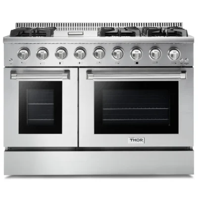 Thor Kitchen 48 Inch 6 Burner Professional Gas Range Thor Kitchen 48 Inch 6 Burner Professional Gas Range