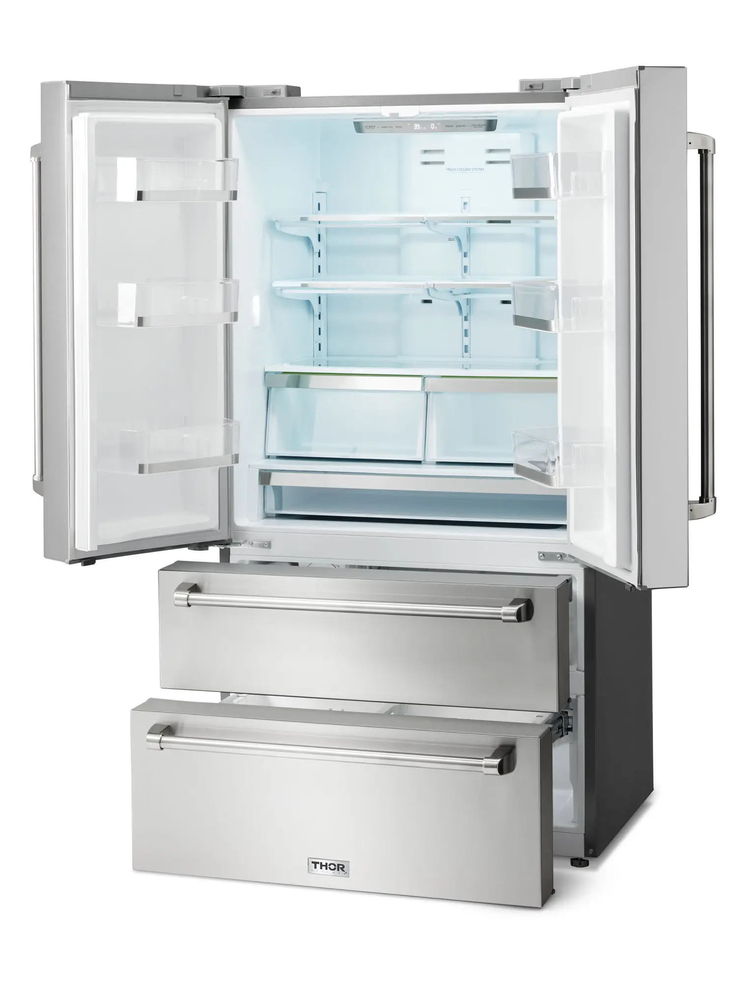 Thor Kitchen 36 Inch Professional French Door Refrigerator Thor Kitchen 36 Inch Professional French Door Refrigerator
