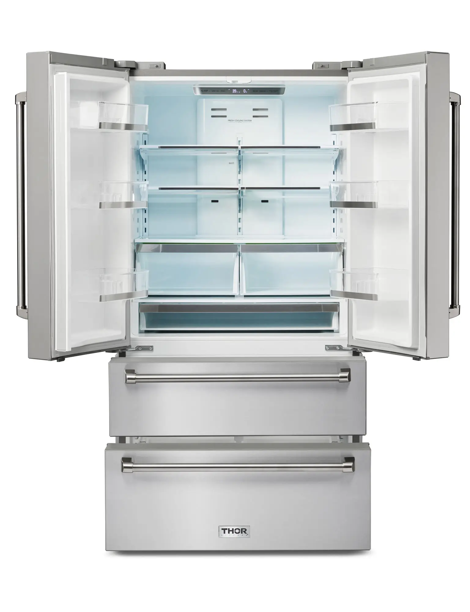 Thor Kitchen 36 Inch Professional French Door Refrigerator Thor Kitchen 36 Inch Professional French Door Refrigerator