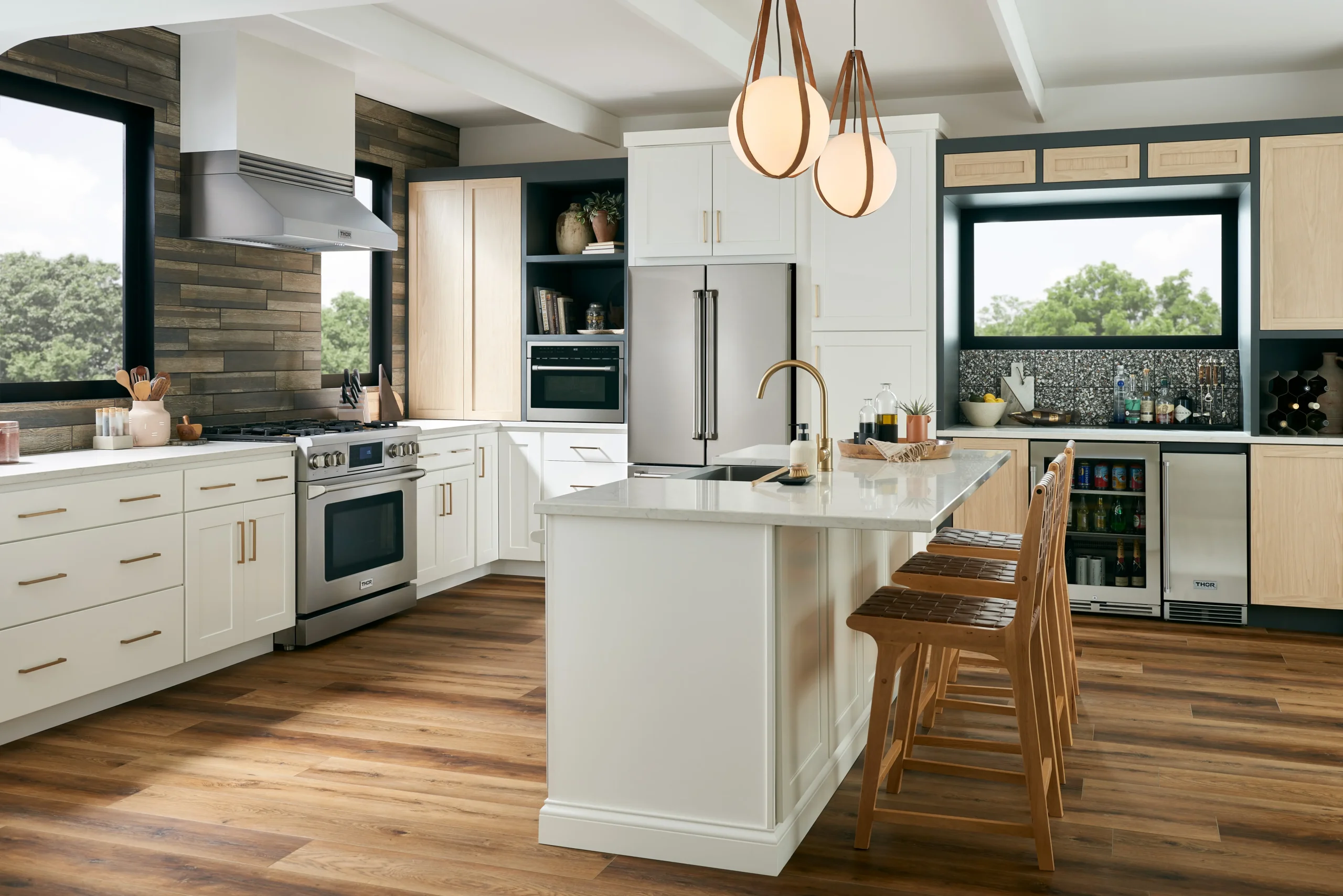 Thor Kitchen 36 Inch Professional French Door Refrigerator Thor Kitchen 36 Inch Professional French Door Refrigerator